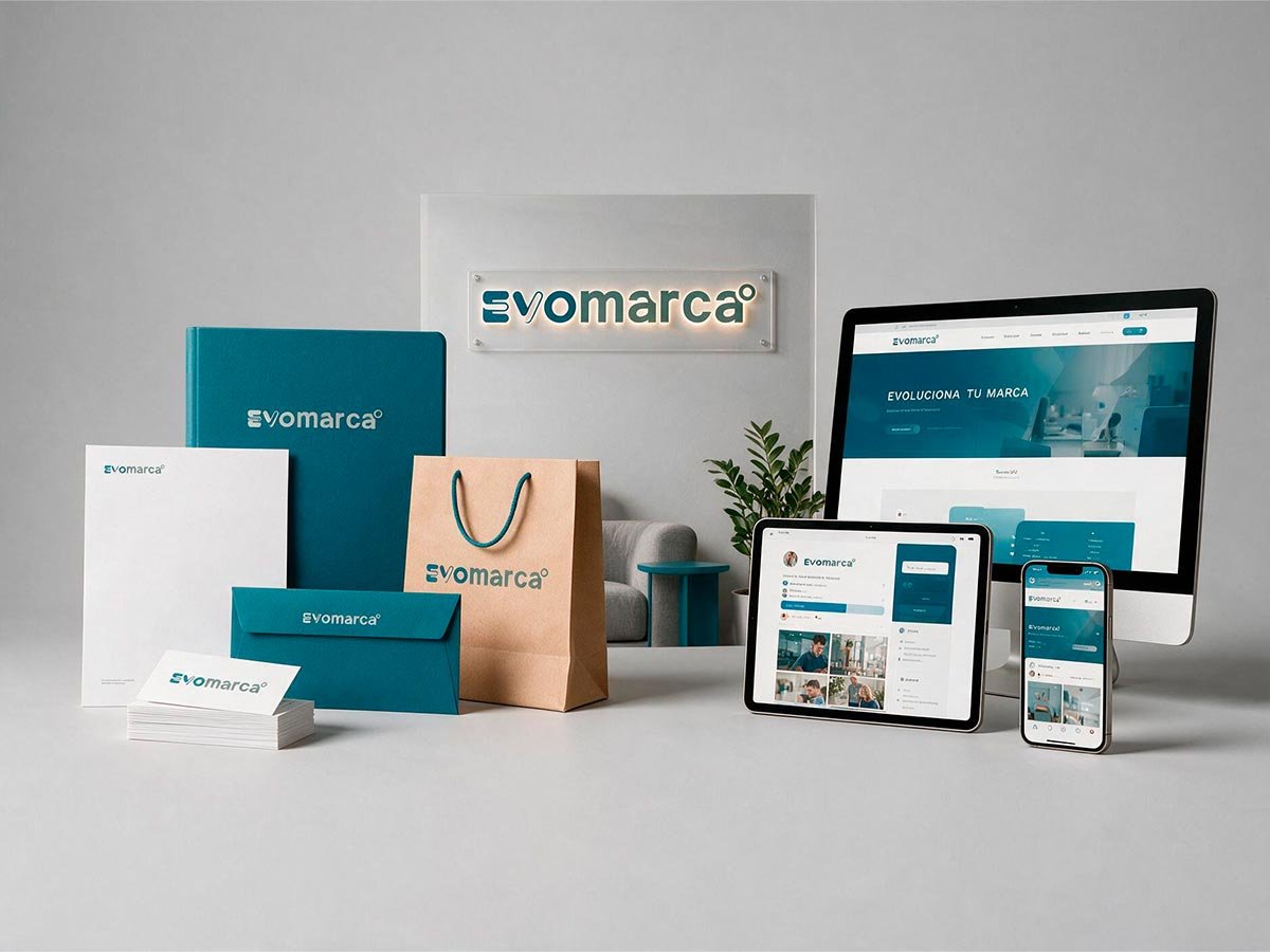 Identidad corporativa Evomarca